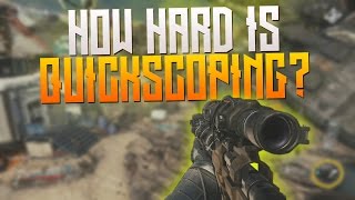 Sniper Patch - How Difficult Is Infinite Warfare Quickscoping (IW Sniper Gameplay)