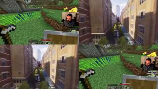 Squeex exploded in Minecraft