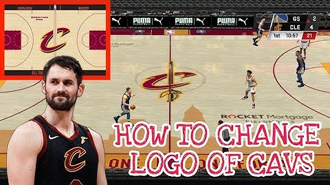 HOW TO CHANGE CAVS LOGO IN FLOOR || NBA2K20 MOBILE