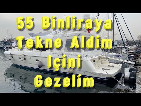 55 Binliraya Tekne Aldım. Ne Hale Getirdim Teknenin içini Gezelim.#sailing #sailing_repair #bitcoin