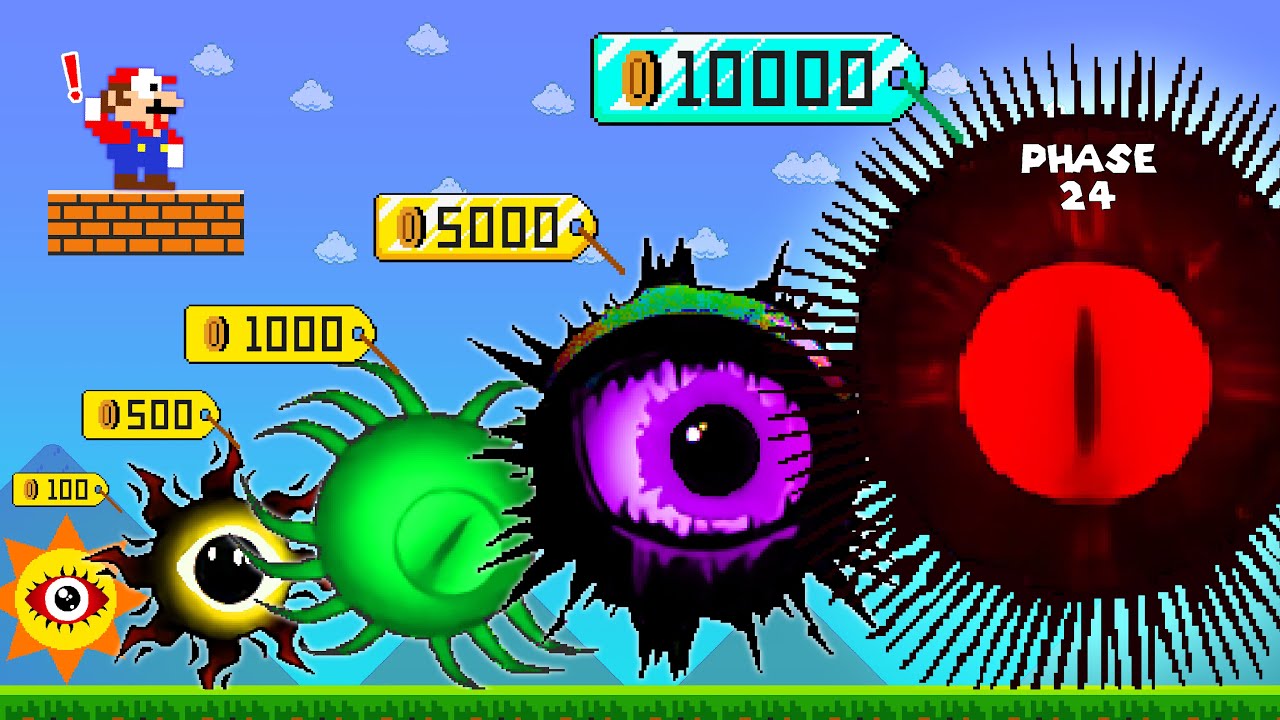 Mario vs EVOLUTION of SPRUNKI MR SUN BOSS Calamity 