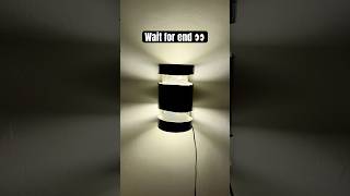 How to make Hanging light wall #shorts
