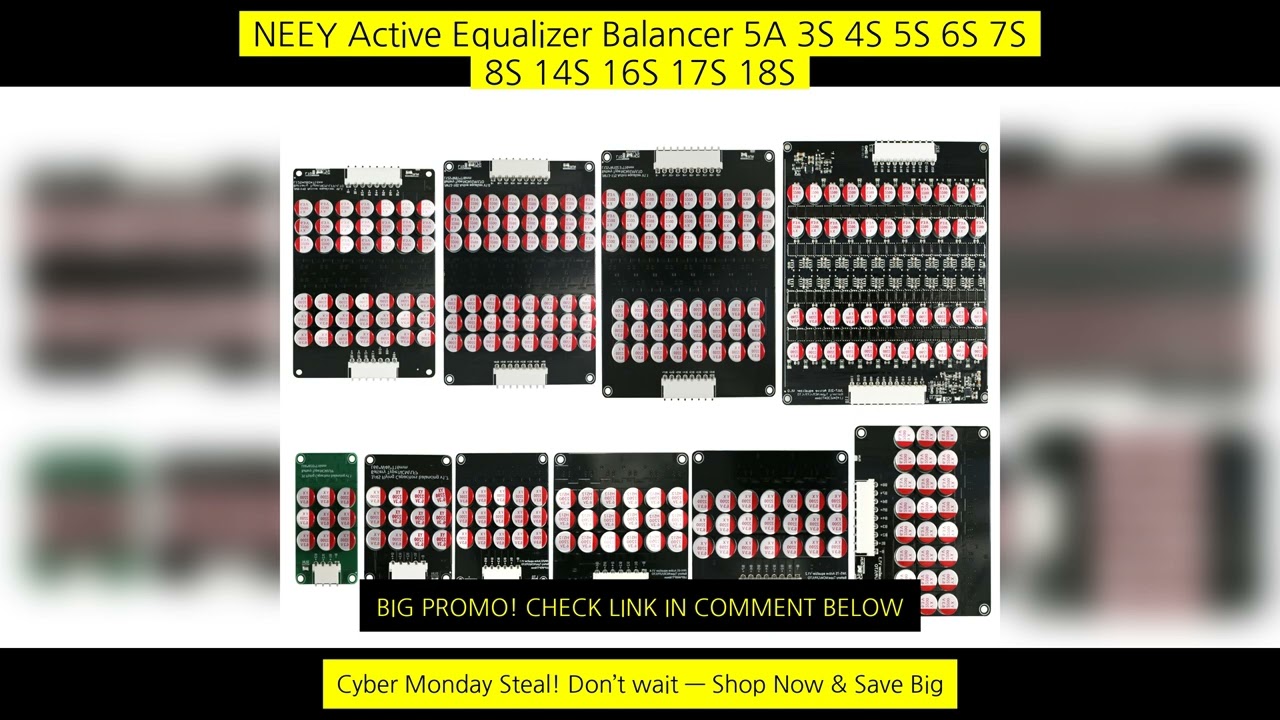 Neey Active Equalizer Balancer 5A 3S 4S 5S 6S 7S 8S 14S 16S 17S 18S 19S 20S