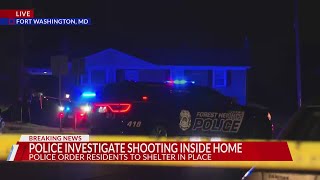 Man barricades inside a home after shots fired in Prince George’s Co.