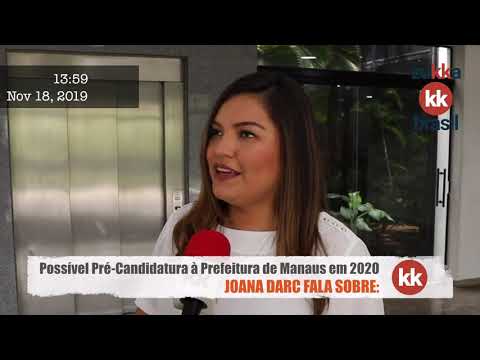 🎥 Deputada Joana Darc fala sobre Possível Pré-Candidatura à Prefeitura de Manaus em 2020