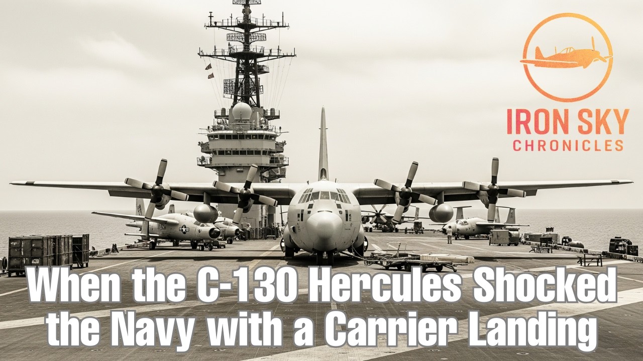 How a C-130 Pulled Off the Impossible – Carrier Landing in 1963 💪