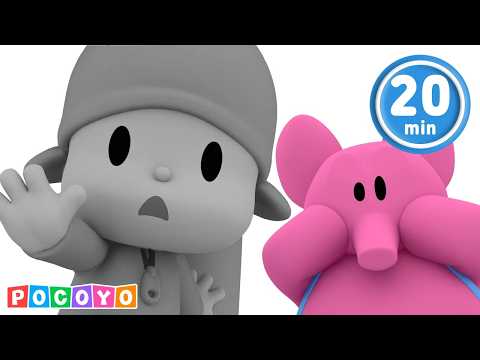🌈 Pocoyo LOSES Color?! Solve the Color EGG Mystery | POCOYO ENGLISH | Cartoons for Kids