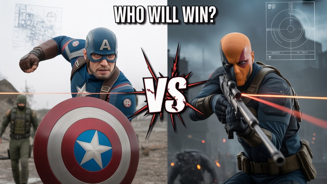 The REAL Reason Captain America Can Take Down Deathstroke - YouTube