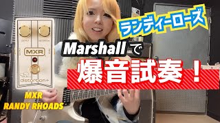 試奏】ランディーローズ！RANDY RHOADS SPECIAL EDITION DISTORTION +