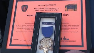 Eleven firefighters in Schuylkill County earn Medals of Valor for rescue