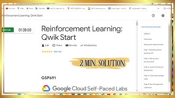 Reinforcement Learning: Qwik Start | GSP691 | #arcade #qwiklabs #arcadegames