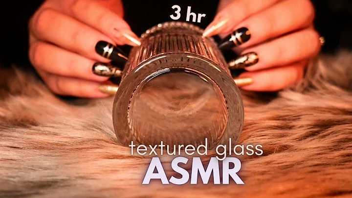 ASMR Scratching & Tapping on Textured Glass Compilation (No Talking) Background ASMR
