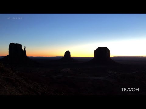 Morning Sunrise Monument Valley, Arizona, USA 🇺🇸 | Buttes | National Navajo Tribal Park | 4K Travel