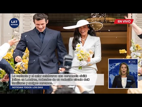 ¡Boda sorpresa! Dua Lipa y Callum Turner se casan: el espectacular vestido de la novia