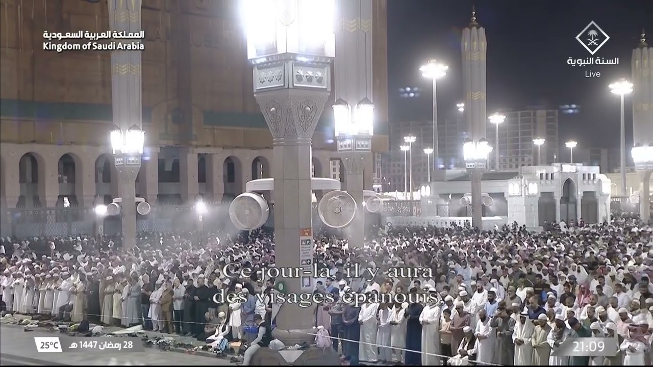 صلاة التراويح للشيخ عبدالله القرافي ليلة 29 رمضان 1447هـ - الثلاث التسليمات الأولى