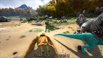 ARK  Survival Evolved Official server Argentavis Tranq