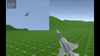 Extreme Maneuverability Test With Natural Flight Characteristics #indiegame