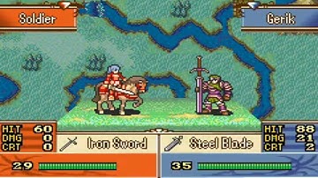 Sergeant Custom Animation Fire Emblem Sacred Stones Microhacking