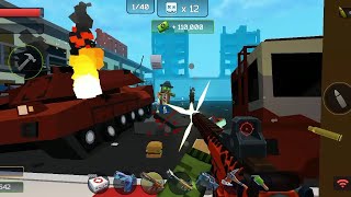 Pixel Combat Zombies Strike - Krusty Zombie - Wave 1-8 screenshot 3