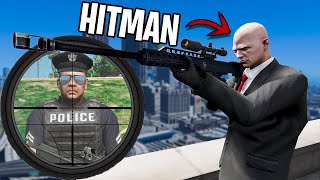 HITMAN but every kill is a BETTER WEAPON... GTA 5 RP