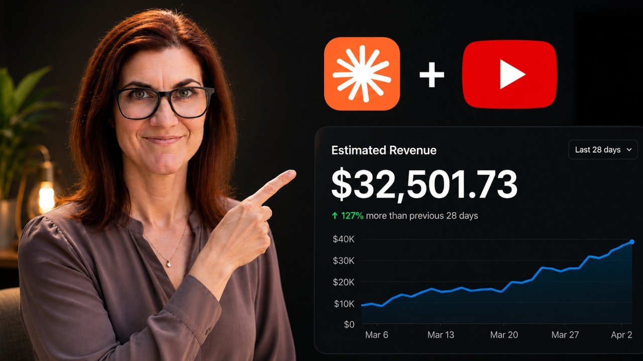 Claude + YouTube = $32,000/Month