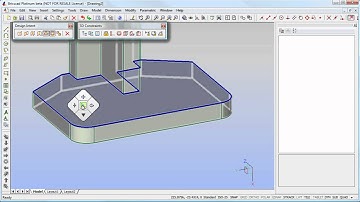 Bricscad V12 прямое моделирование