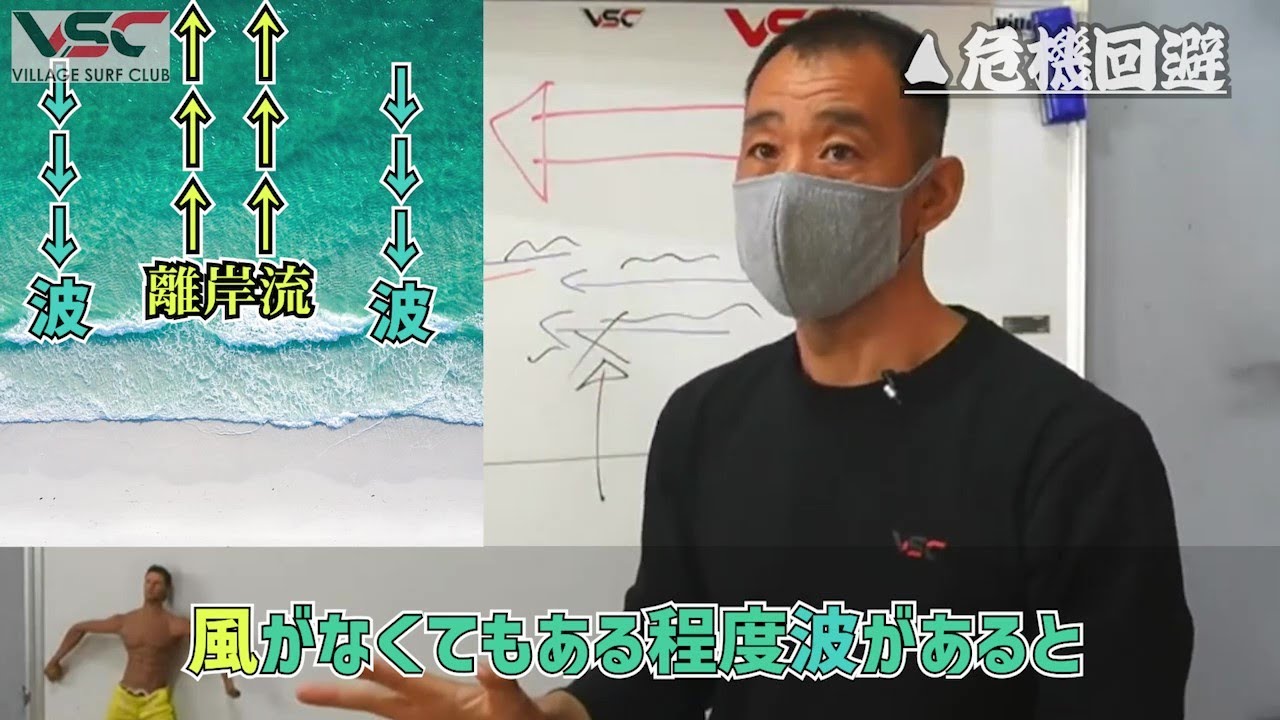 サーフィン危険 安全に楽しくサーフィンするために危険回避の方法 ービレッジサーフクラブ Youtube