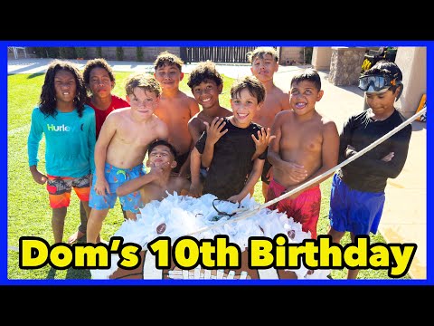Dominick's 10th Birthday Party with Friends