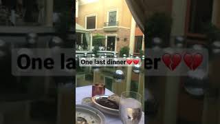 Costa Di Mare Cabana Table Wynn Las Vegas💔💔 #shorts