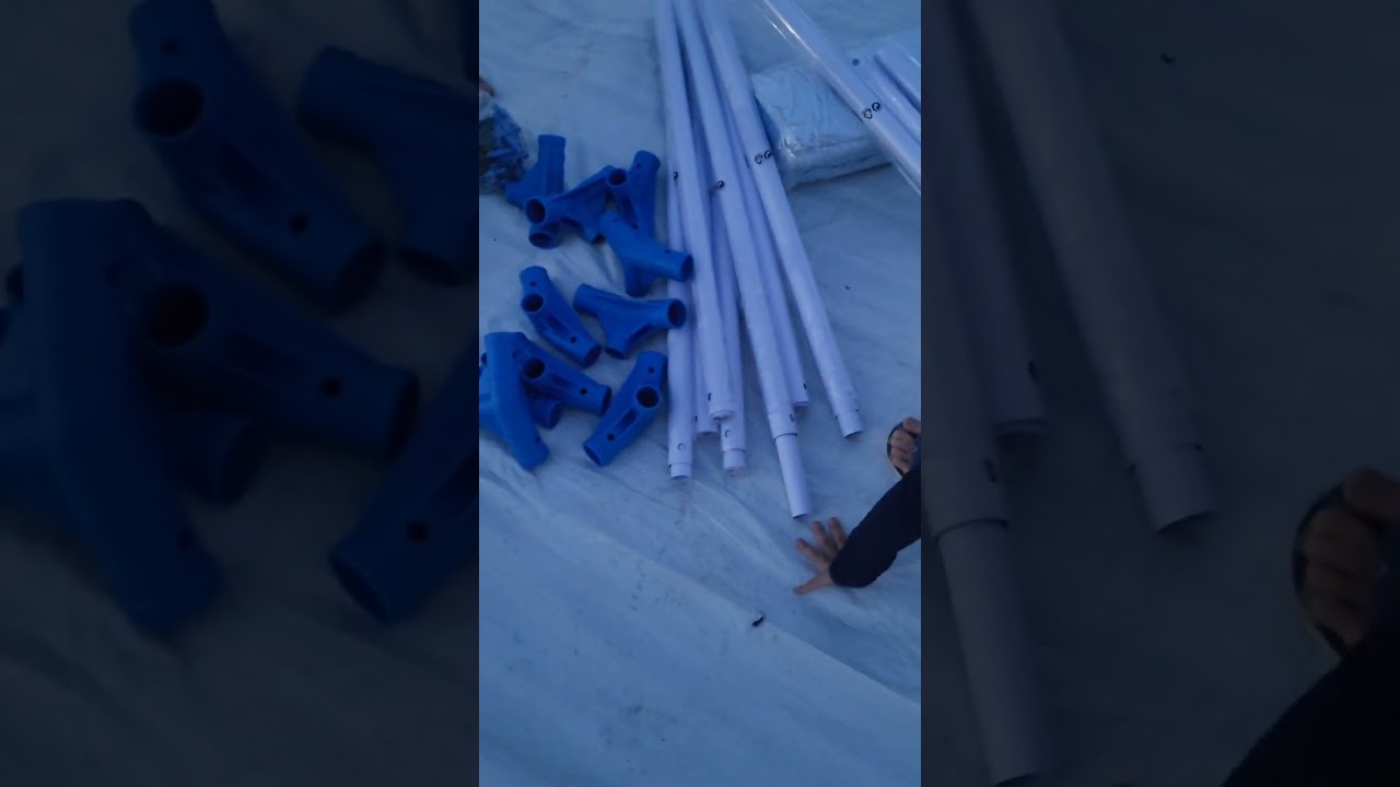 Piscina de plástico  grande e fácil  de montar 