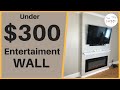 Entertainment Wall : Living Room Accent Wall Fireplace/TV Combo Como Hacer How to