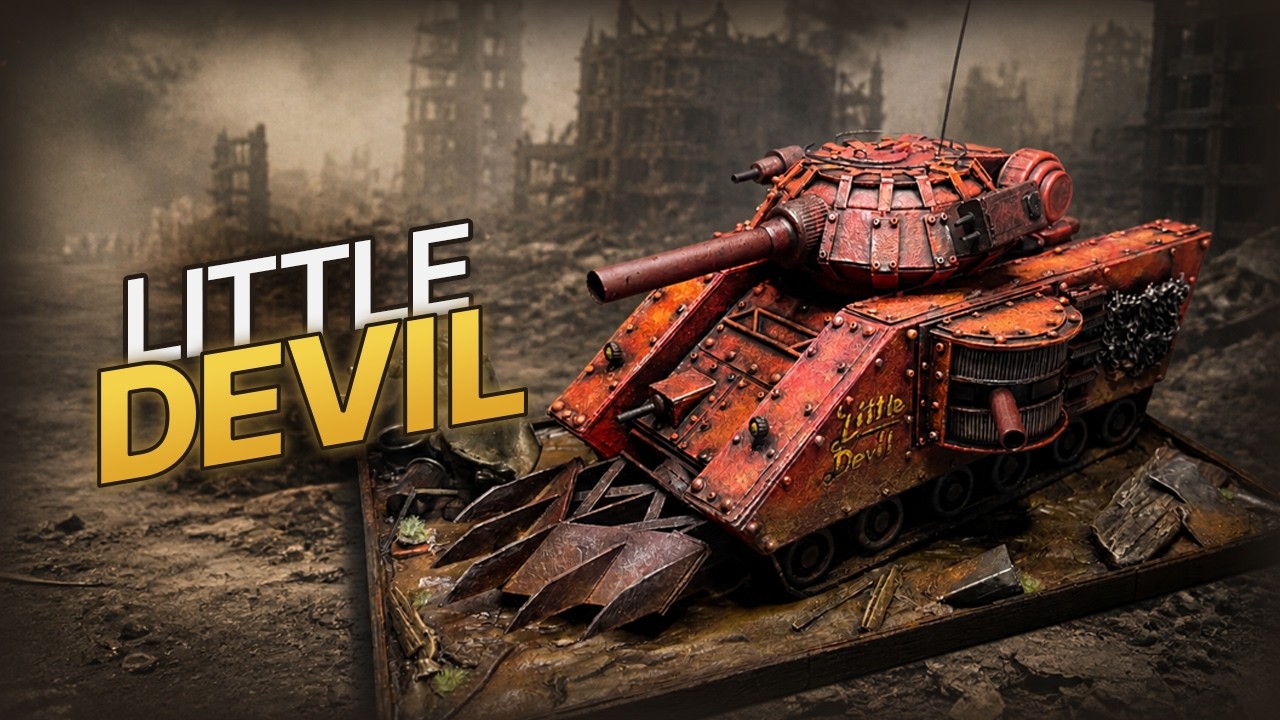 ⚡Scratch Built Tank Inspired by Warhammer - YouTube