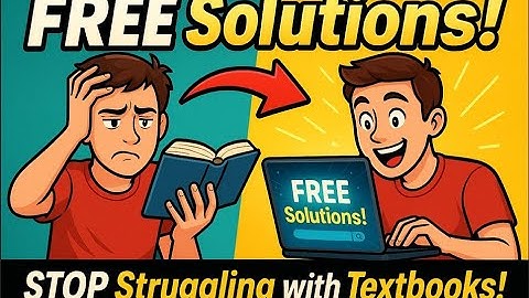 Students, STOP Struggling! This Free Site Solves Your All university Textbook Problems #StudentHacks