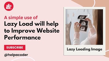 How to use lazy loading in WordPress | Lazy loading images to improve website performance