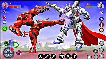 Insane Dino Robot Transformations 🦖🤖 | Robot Car Fighting Game | Part 20