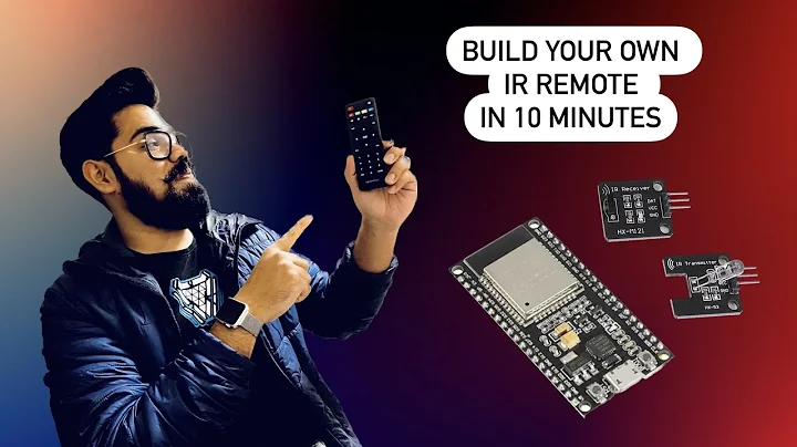 DIY IR Remote Control with ESP32 Development Board and Arduino IDE - Step-by-Step Guide 🔥🔥🔥