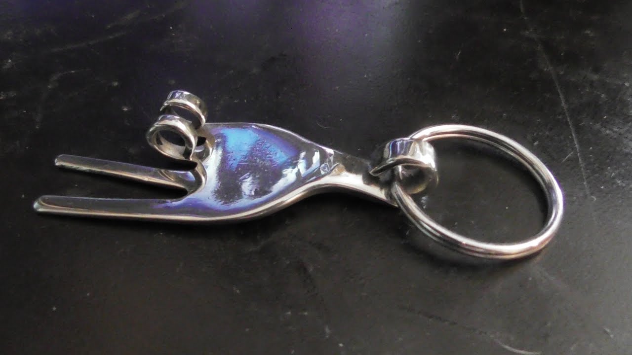 how i MADE A FORK in KEYRING OK YouTube