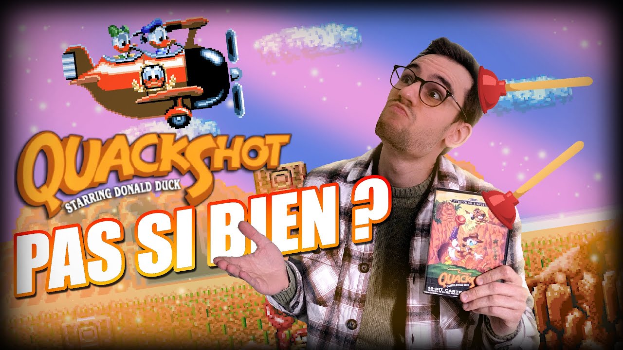 Je me suis complètement trompé sur QuackShot (MegaDrive)