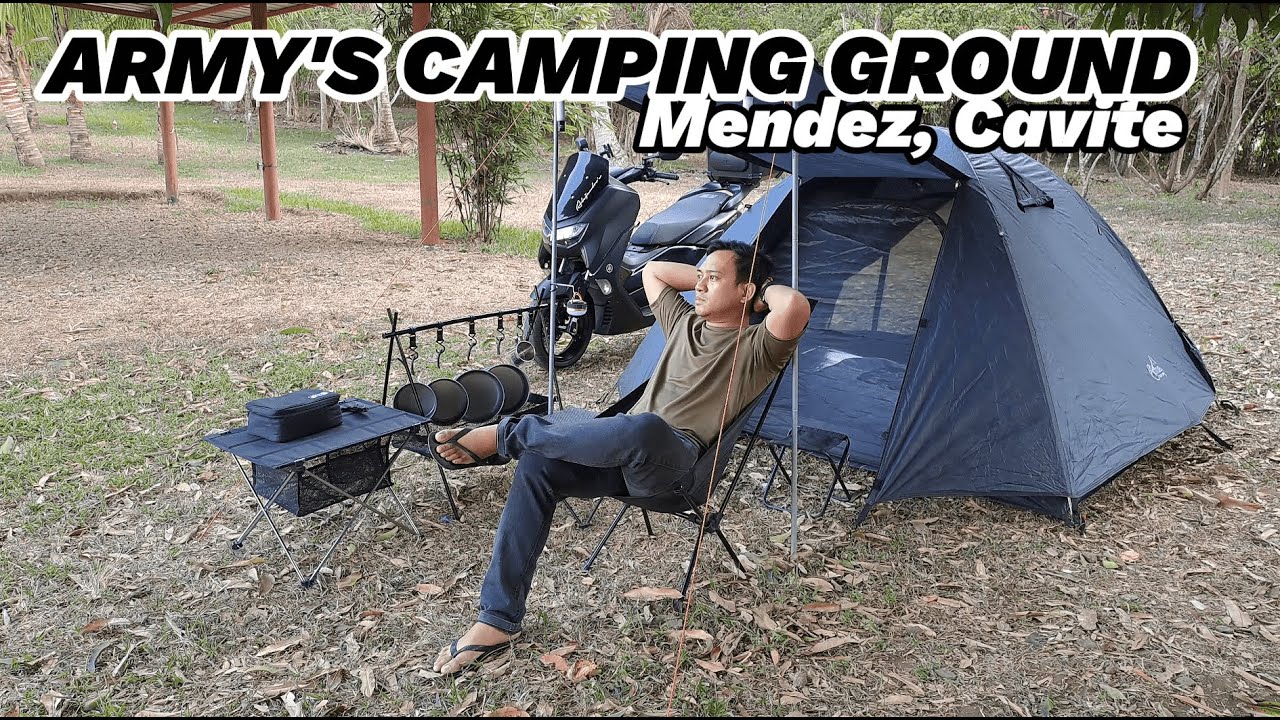 ARMY'S CAMPING GROUND | CAMPING VLOG | MOTO CAMPING |  SILENT VLOG | ASMR | BLACK CAMPING | 4K