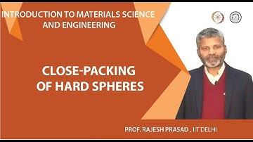 16: Close-packing of Hard Spheres