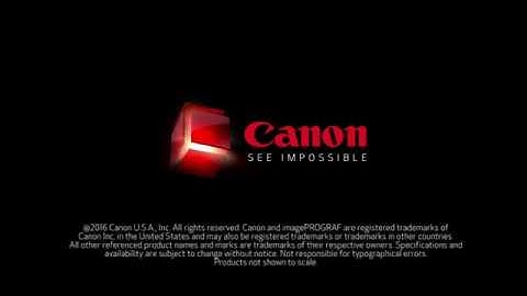 How to print using Canon imagePROGRAF Large Format Printer