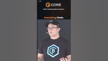 Core is the Bitcoin EVERYTHING Chain! 🔶