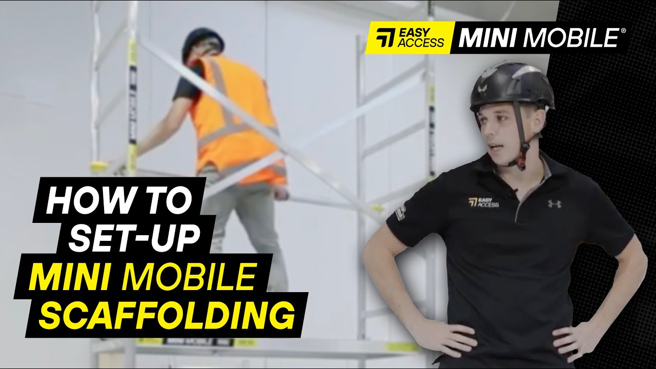 How to Set Up Mini Mobile Scaffolding | Step-by-Step Guide - YouTube