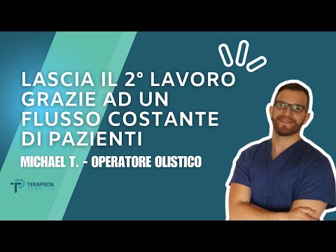 Intervista a Michael Tudini, Operatore olistico