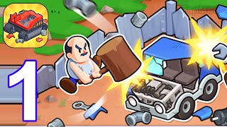 Scrap Metal Factory - Gameplay Walkthrough Part 1 Tutorial (iOS,Android) screenshot 5