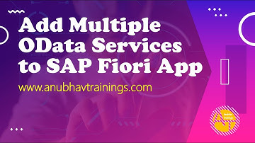 Add multiple odata to sap fiori app with deep insert || Fiori Application Development course OData