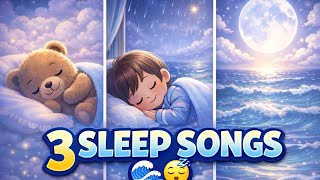 Baby Sleep Songs 🐻🌧️🌊 | Animal + Rain + Ocean Lullaby | Sleep in Minutes screenshot 2