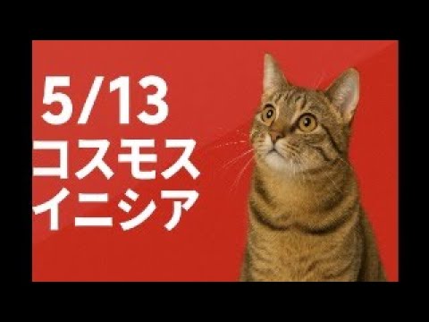 5/13 ＜朝の個別株ライブ配信＞コスモスイニシア