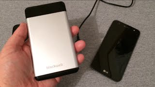 Blackweb 6000mah Power Bank Test Review