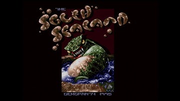 Commodore Amiga AGA demo: Balance - The South Sealand party invitation (1995)